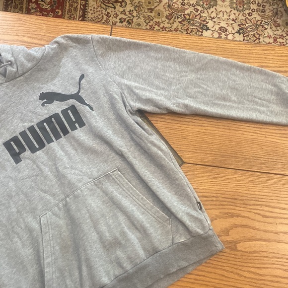 Puma Hooded Sweatshirt with Drawstrings - Picture 4 of 6